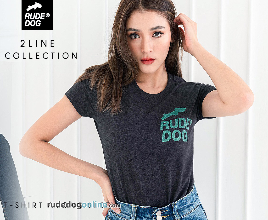 เสื้อยืด rudedog รุ่น 2Line