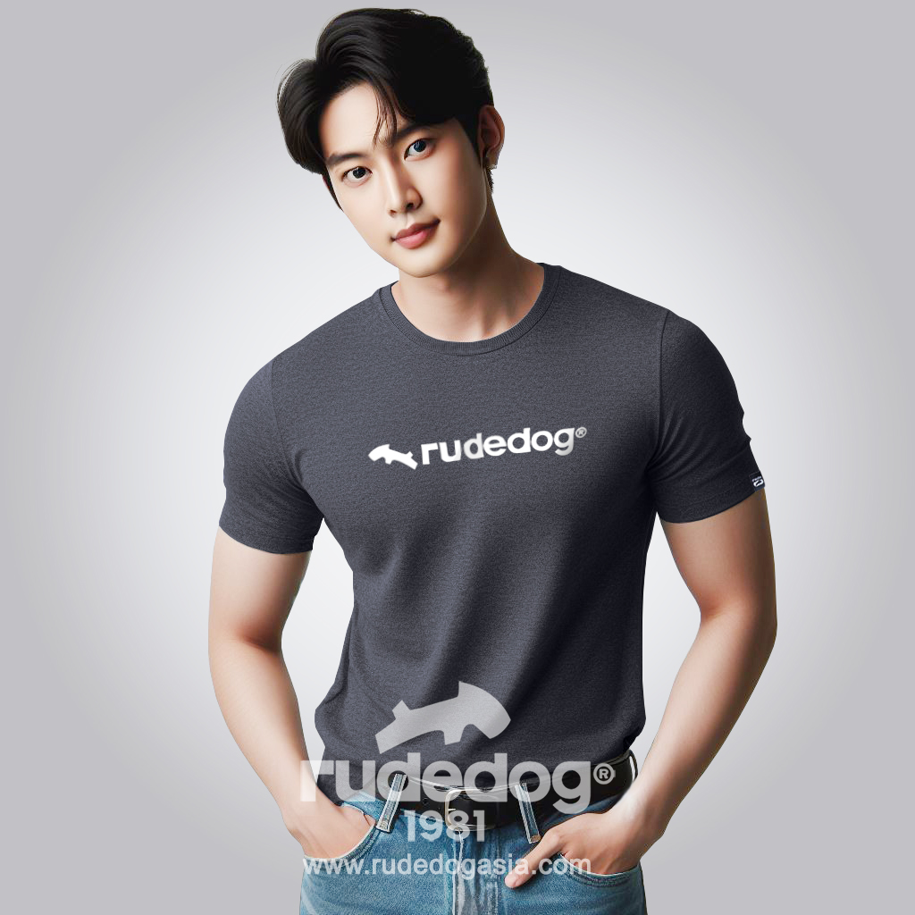 เสื้อยืด rudedog รุ่น Class Dog ผู้ชาย สีท็อปแบล็ค