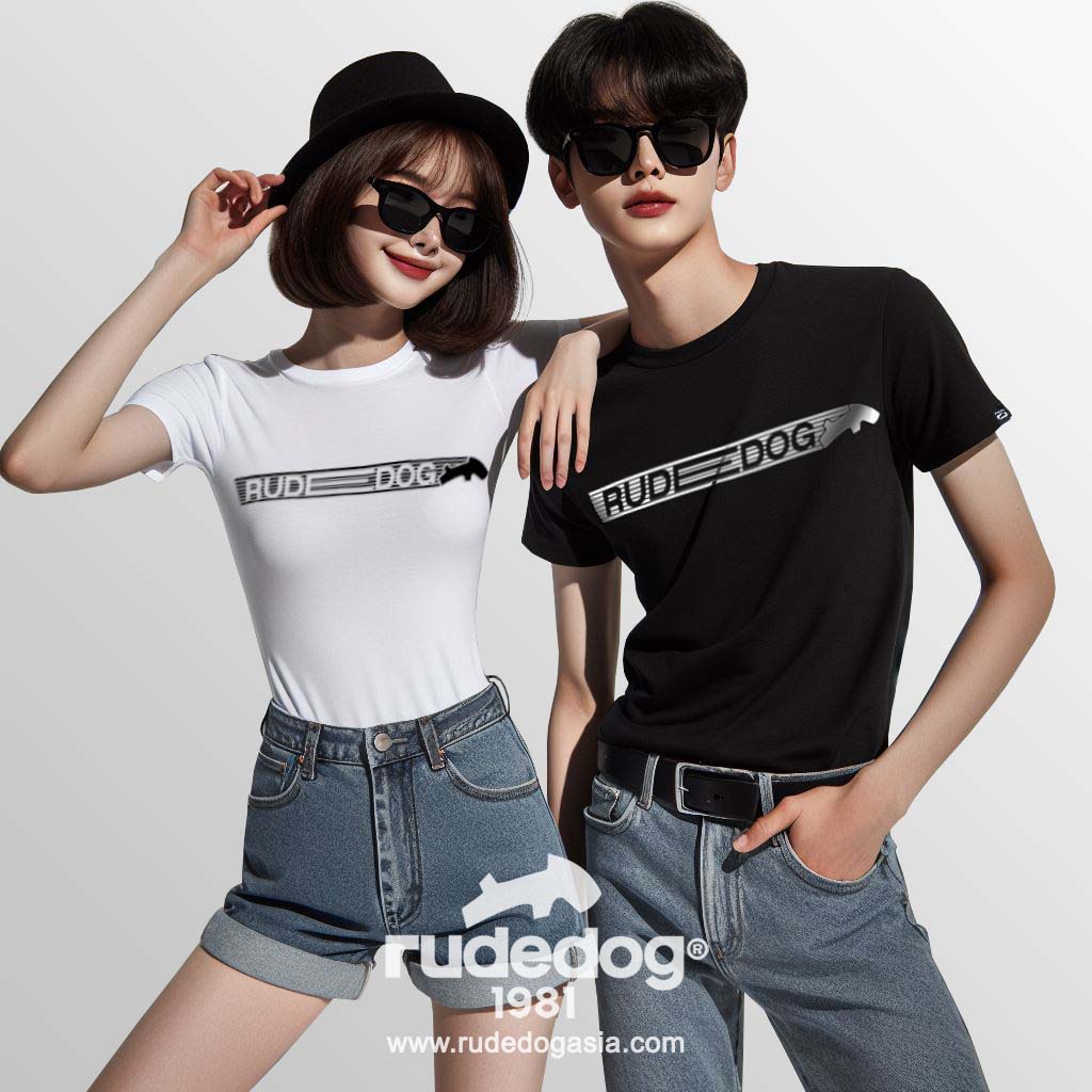 เสื้อยืด rudedog รุ่น GOAL ผู้ชาย ผู้หญิง