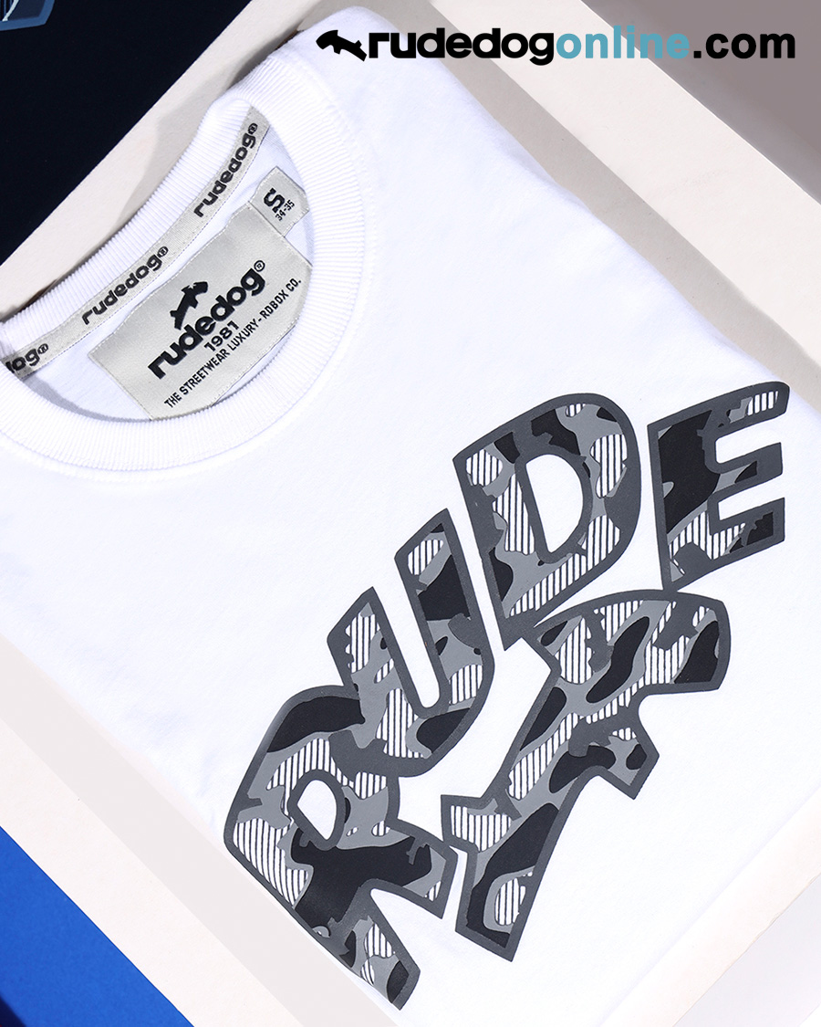 เสื้อยืด rudedog รุ่น Rude Camo