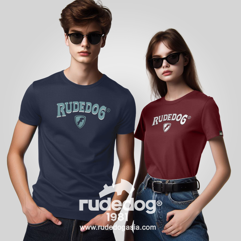 เสื้อยืด rudedog รุ่น SHIELDING ผู้ชาย ผู้หญิง