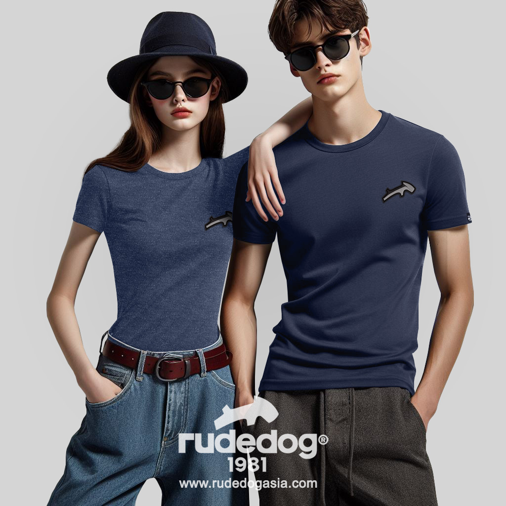 เสื้อยืด rudedog รุ่น SHIFT GEARS ผู้ชาย ผู้หญิง