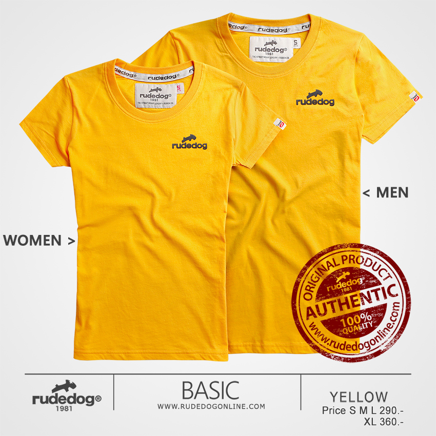 เสื้อยืด rudedog รุ่น Basic